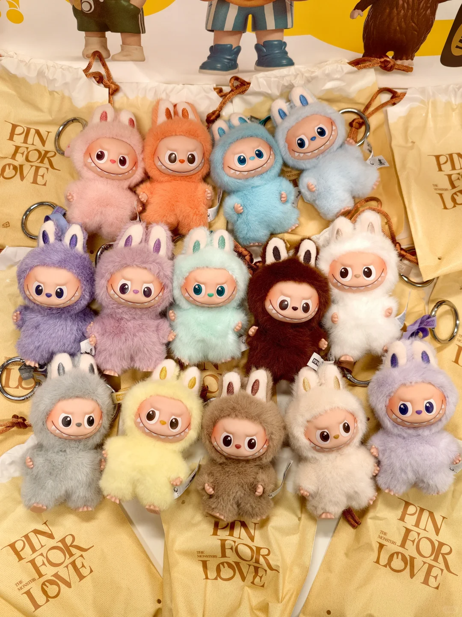 POP MART THE MONSTERS Pin for Love Series-Vinyl Plush Pendant