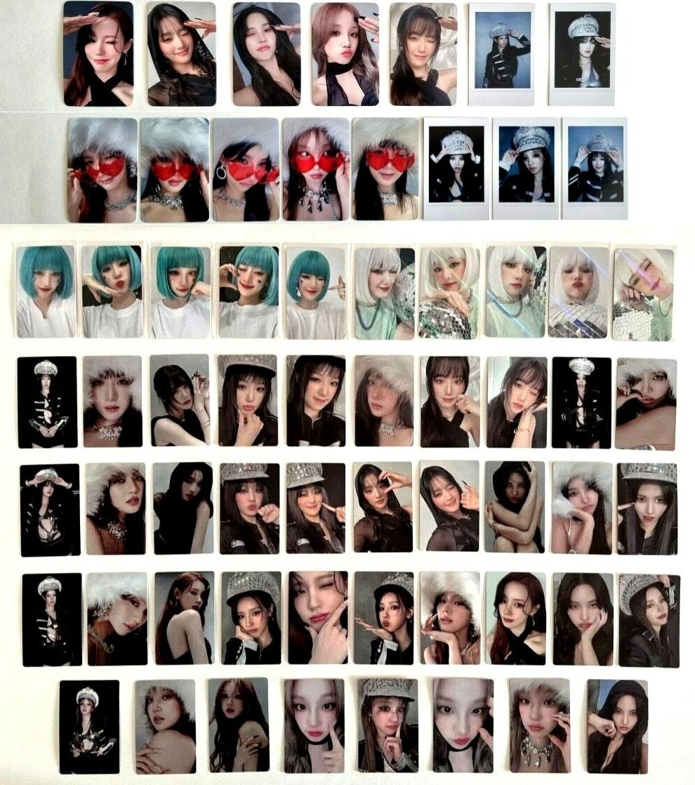 G)I-DLE g-idle 2nd Full Album Photocard MEET&CALL Makestar