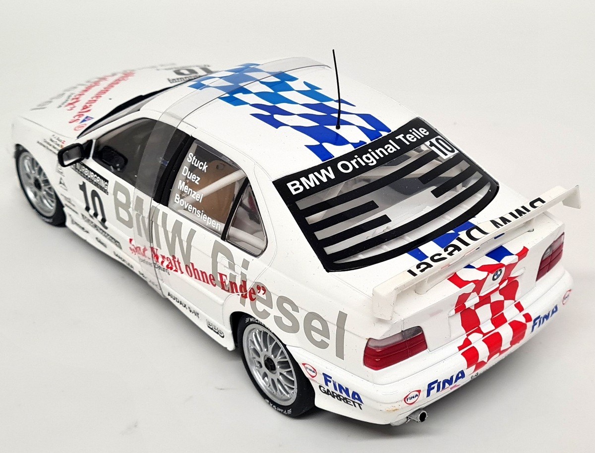 UT 1/18 BMW 320d e36 Nurburgring 24H Stuck Duez etc #10 Diecast