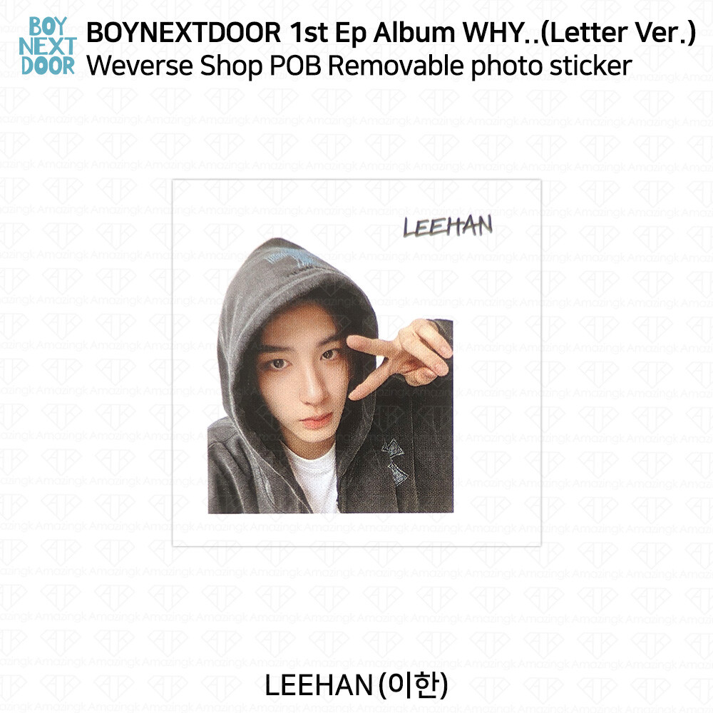 BOYNEXTDOOR 1st Ep Album WHY.. Weverse Shop POB Photocard Holder