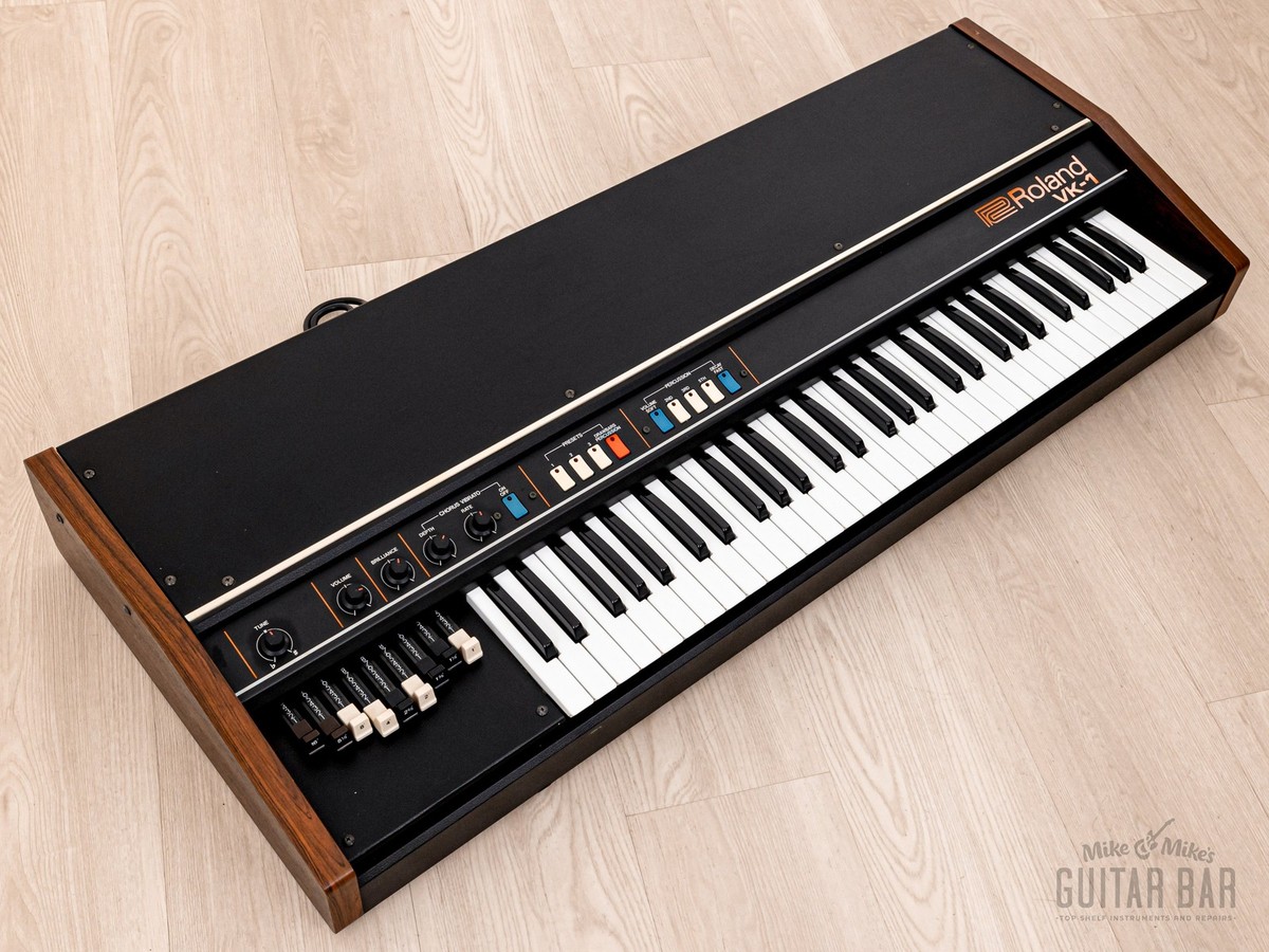 1970s Roland VK-1 Vintage Analog Drawbar Organ, Clean & Serviced w
