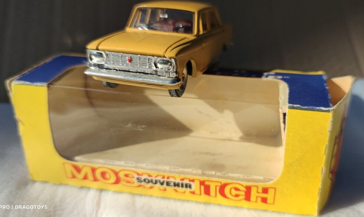 VINTAGE MOSKVICH 412 A1 71 ALL ORIGINAL 1:43 SOVIET USSR CCCP