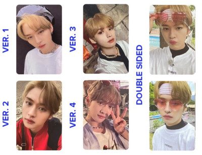 Stray Kids NOEASY Official Photocards (Chan LeeKnow Changbin