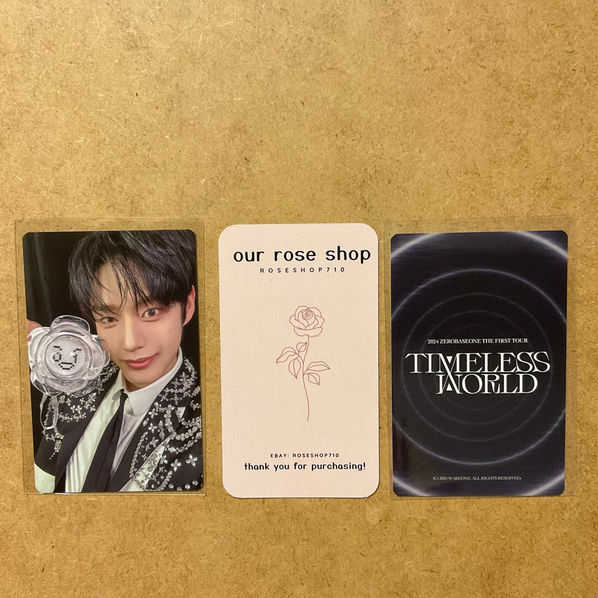 ZB1 Zerobaseone 2024 1st Timeless World Tour Official MD 50k