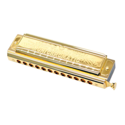 Tombo 1248SG UNICHROMATIC GOLD Chromatic Harmonica 12 Holes 48