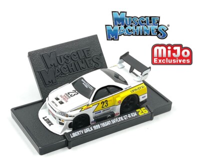 Muscle Machines 1:64 LBWK Nissan GT-R R34 Super Silhouette Skyline