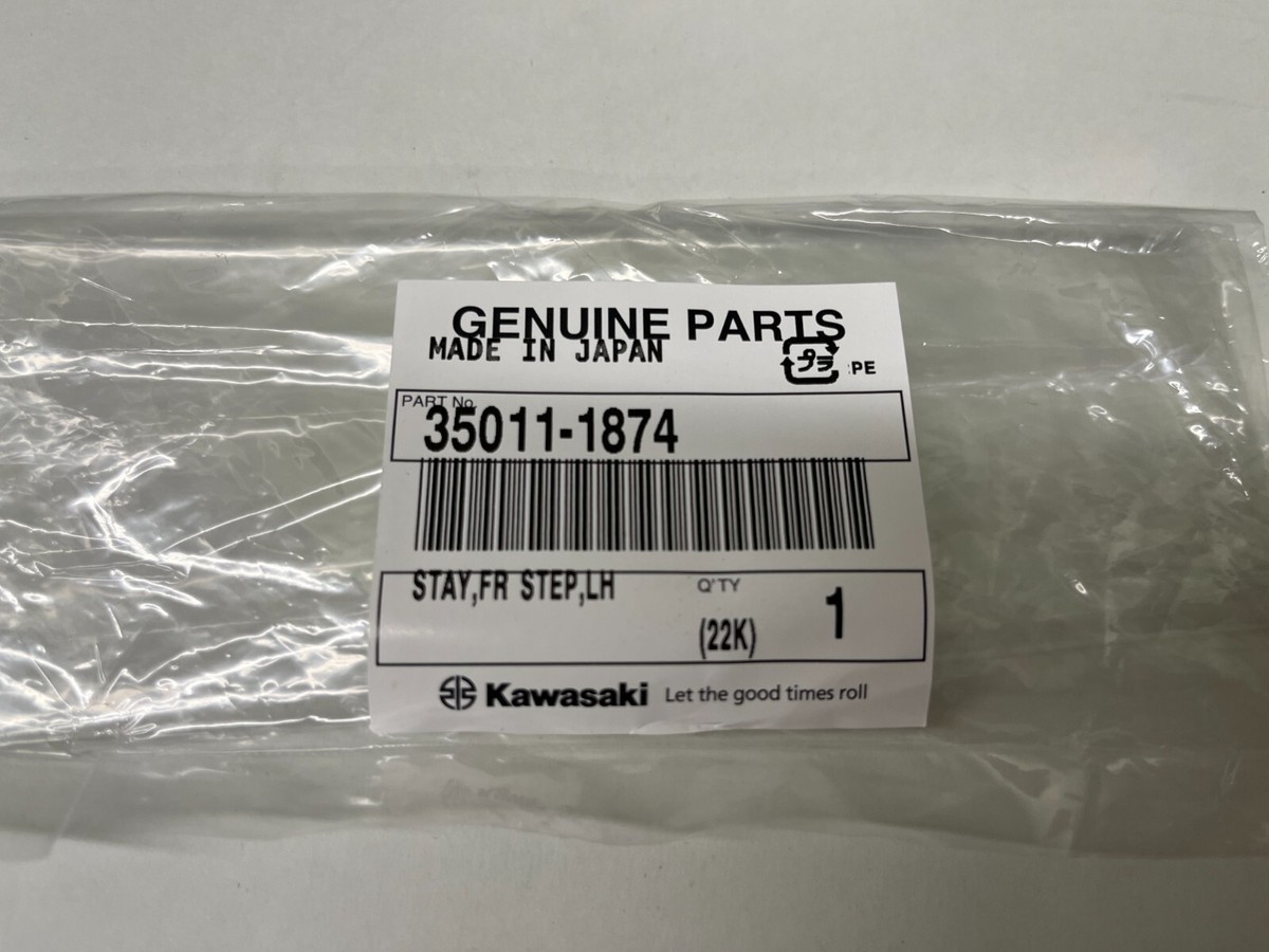 Kawasaki Left Foot Peg Step Mount Stay Ninja ZX6R ZX9R ZX-6R ZX-9R