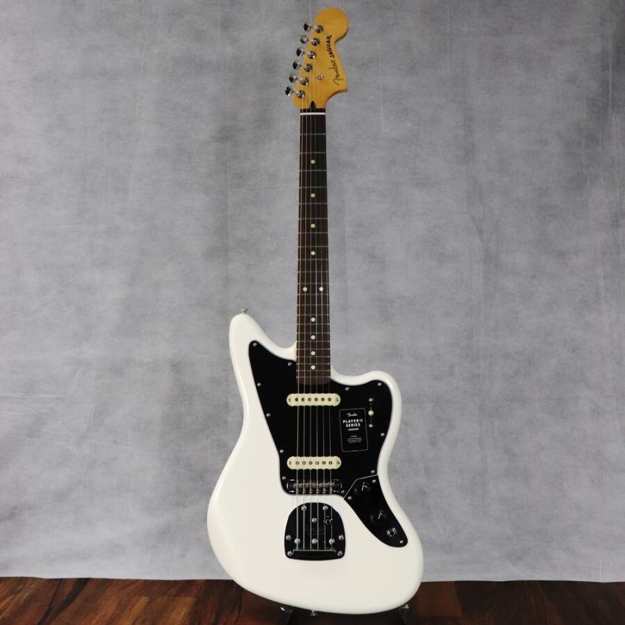 Fender Mexico / Player II Jaguar Rosewood Fingerboard Polar White