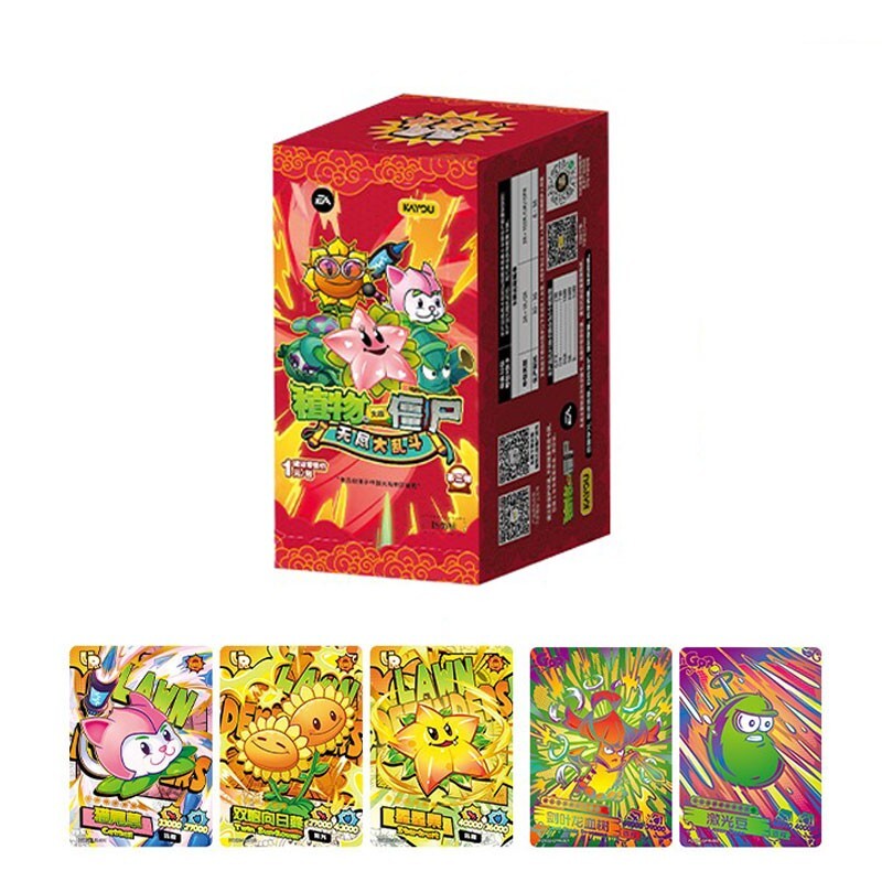 KAYOU Plants VS Zombies Anime Collection Trading Cards Booster Box