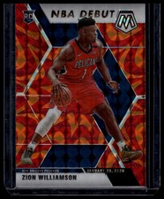 Zion Williamson [Reactive Orange] #269 Prices | 2019 Panini Mosaic