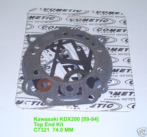 KAWASAKI KXT250 TECATE 76MM COMETIC C7322 TOP END SET | eBay