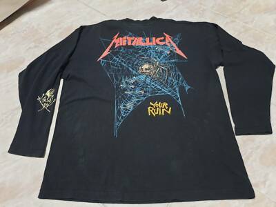 Rare vintage 90's metallica 'THE STRUGGLE WITHIN' pushead Long