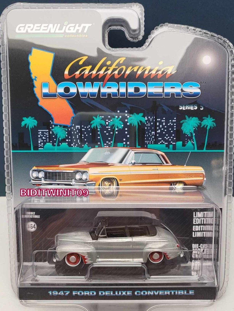 GREENLIGHT CALIFORNIA LOWRIDERS SERIES 5 1947 FORD DELUXE
