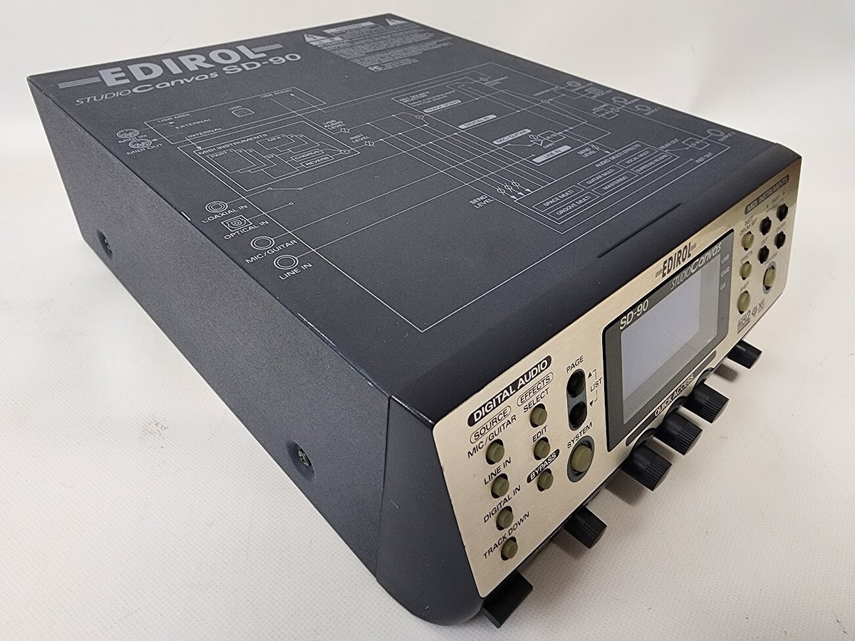 Roland SD-90 Edirol Studio Canvas MIDI Sound Module | eBay