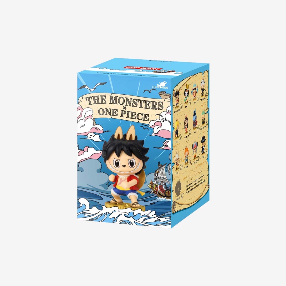 USA* AUTHENTIC POP MART LABUBU THE MONSTERS X ONE PIECE SERIES