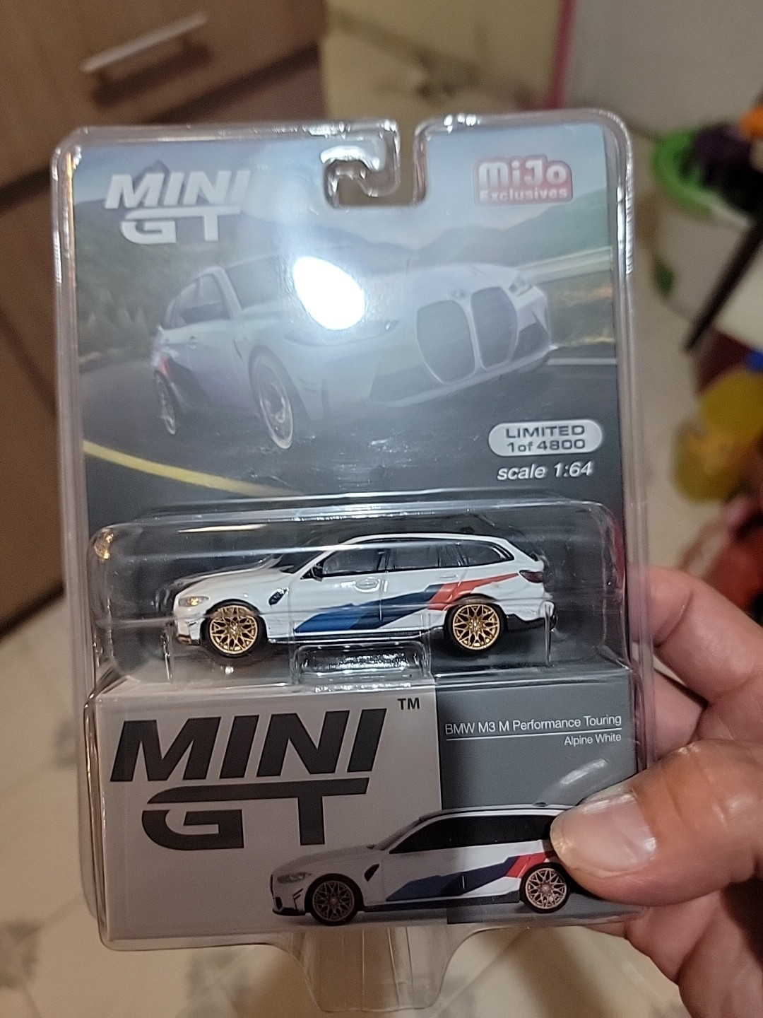 Mini GT 1:64 BMW M3 M Performance Touring Alpine White MGT00776 | eBay