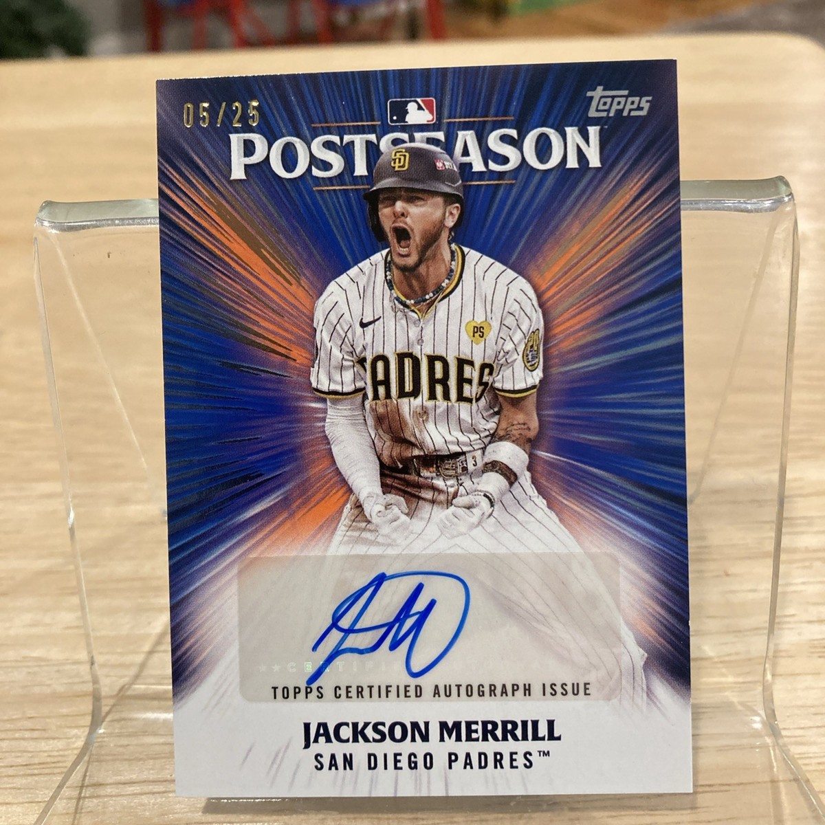 25枚限定 Topps now luis arraez マーリンズ初サイクル安打 25枚限定