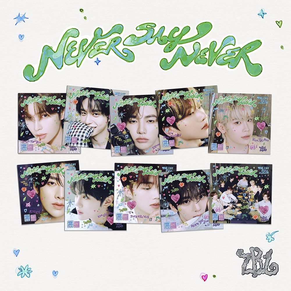 ZEROBASEONE NEVER SAY NEVER 1st Full Album DIGIPACK Ver/CD+Book+