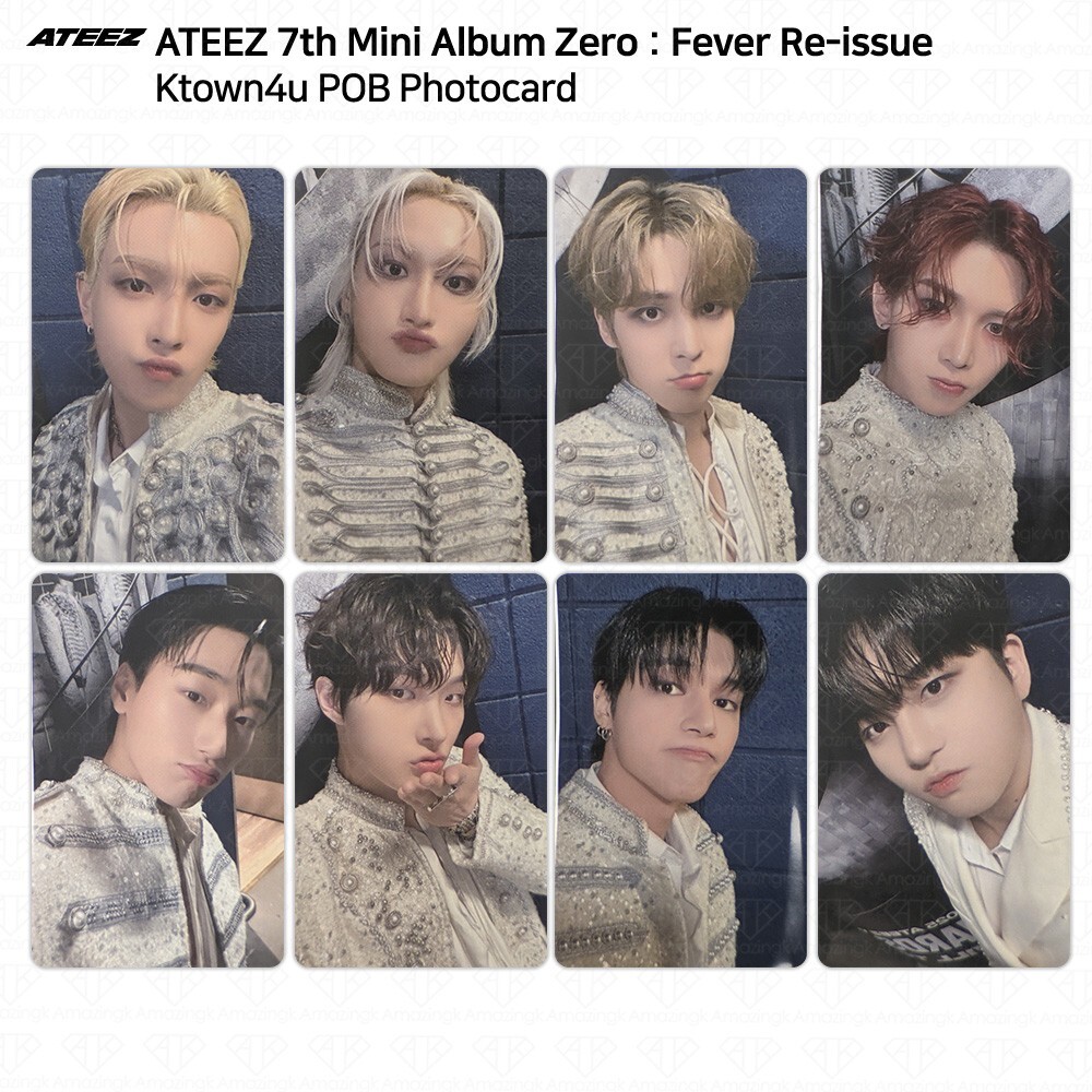 ATEEZ 7th Mini Album Zero : Fever Part.1 Re-Issue Ktown4u POB