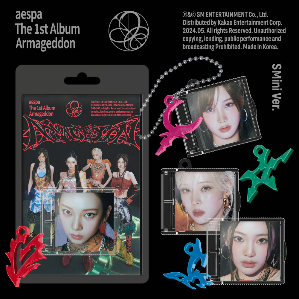 aespa - Armageddon [SMini Ver.] Smart Album+Extra Photocards Set