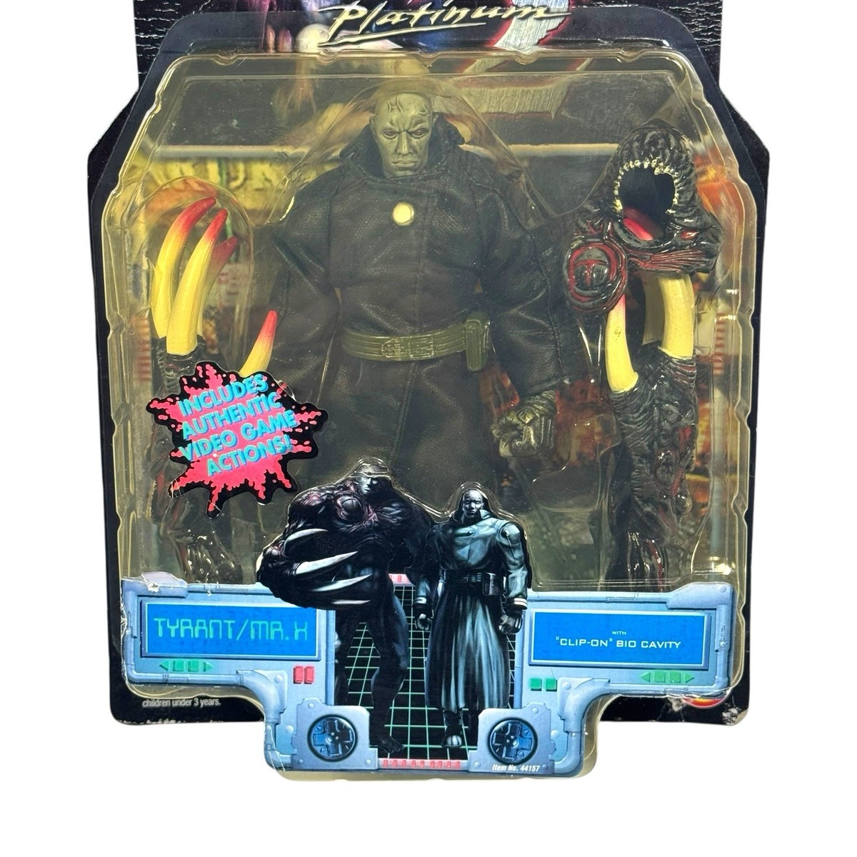 Resident Evil 2 Platinum Tyrant Mr. X Action Figure Capcom 1998