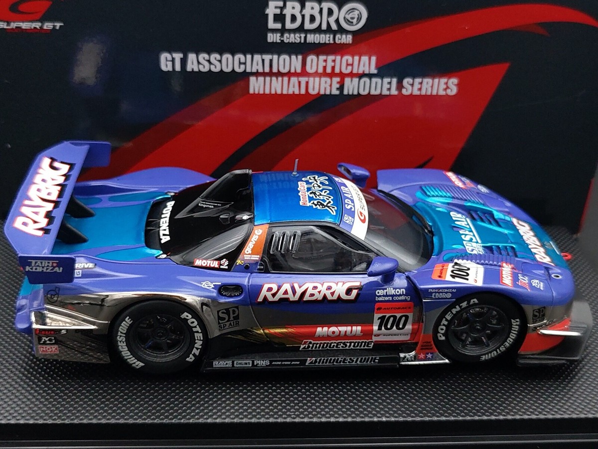 EBBRO 43920 1:43 RAYBRIG HONDA NSX 2007 SUPER GT 500 #100 DIE CAST