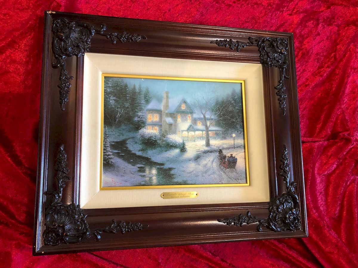 トーマス・キンケイド、Moonlight Sleigh Ride Thomas Kinkade