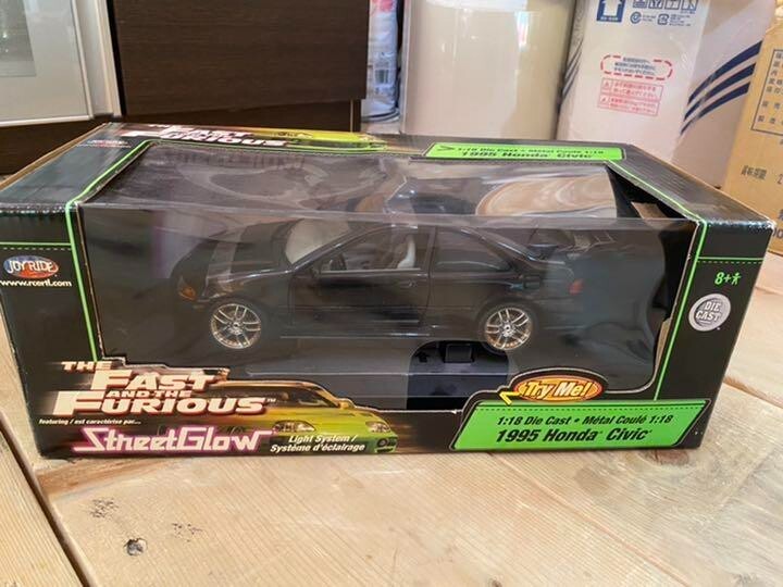 Fast And Furious Street Glow Mini Car Civic 1/18 Rare | eBay