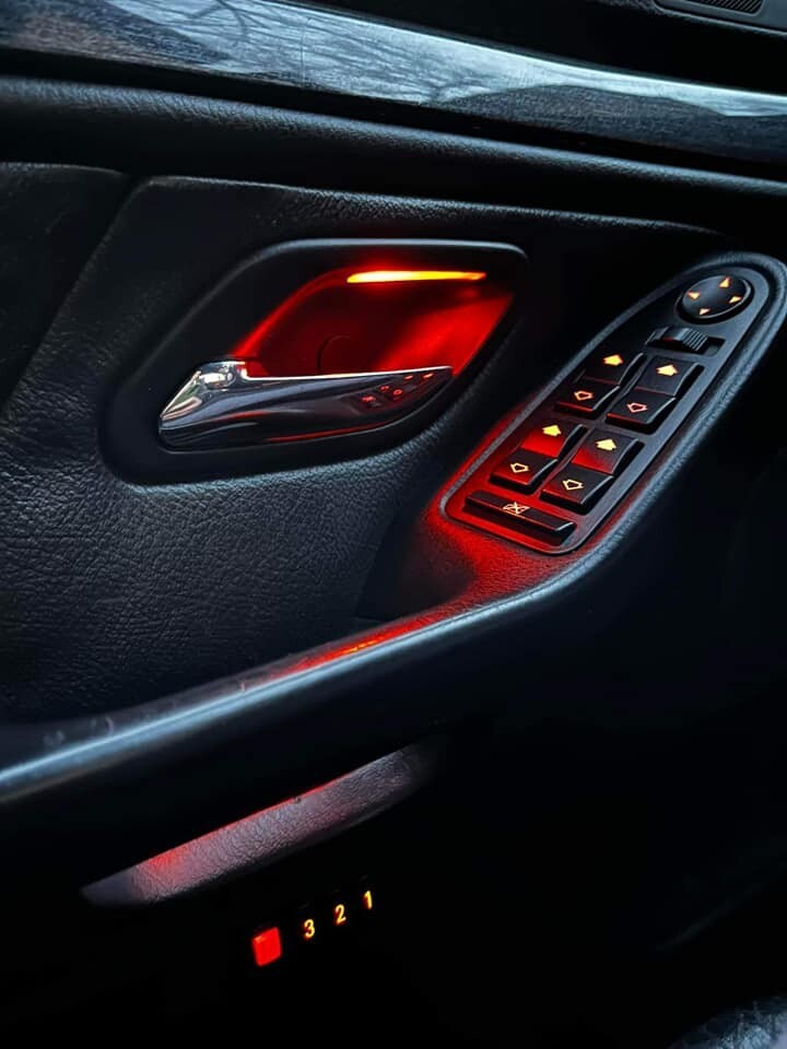 ⭐ BMW E39 Pre Face Illuminated Door Handles Brand NEW Custom