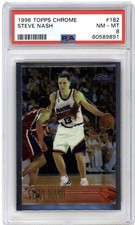 Steve Nash #182 Prices [Rookie] | 1996 Topps | Basketball Cards