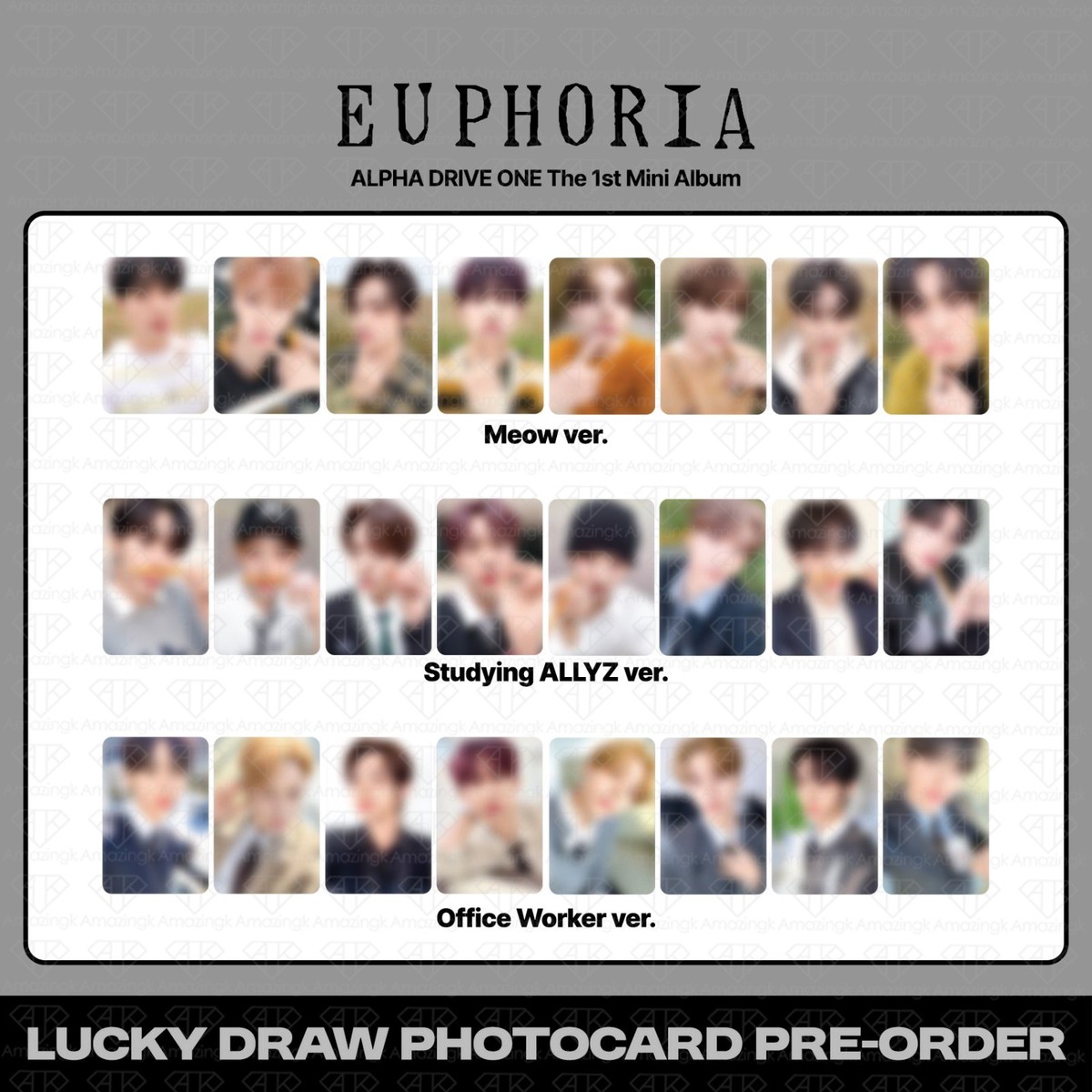 PreSale] ALD1 Alpha Drive One 1st Mini Euphoria Makestar LuckyDraw