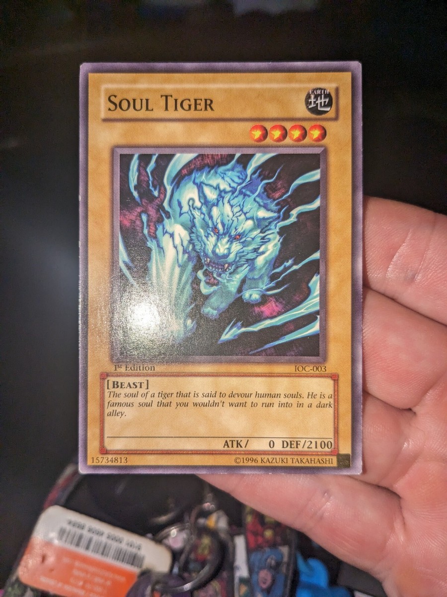 Yu-Gi-Oh! TCG Soul Tiger Invasion of Chaos IOC-003 1st Edition