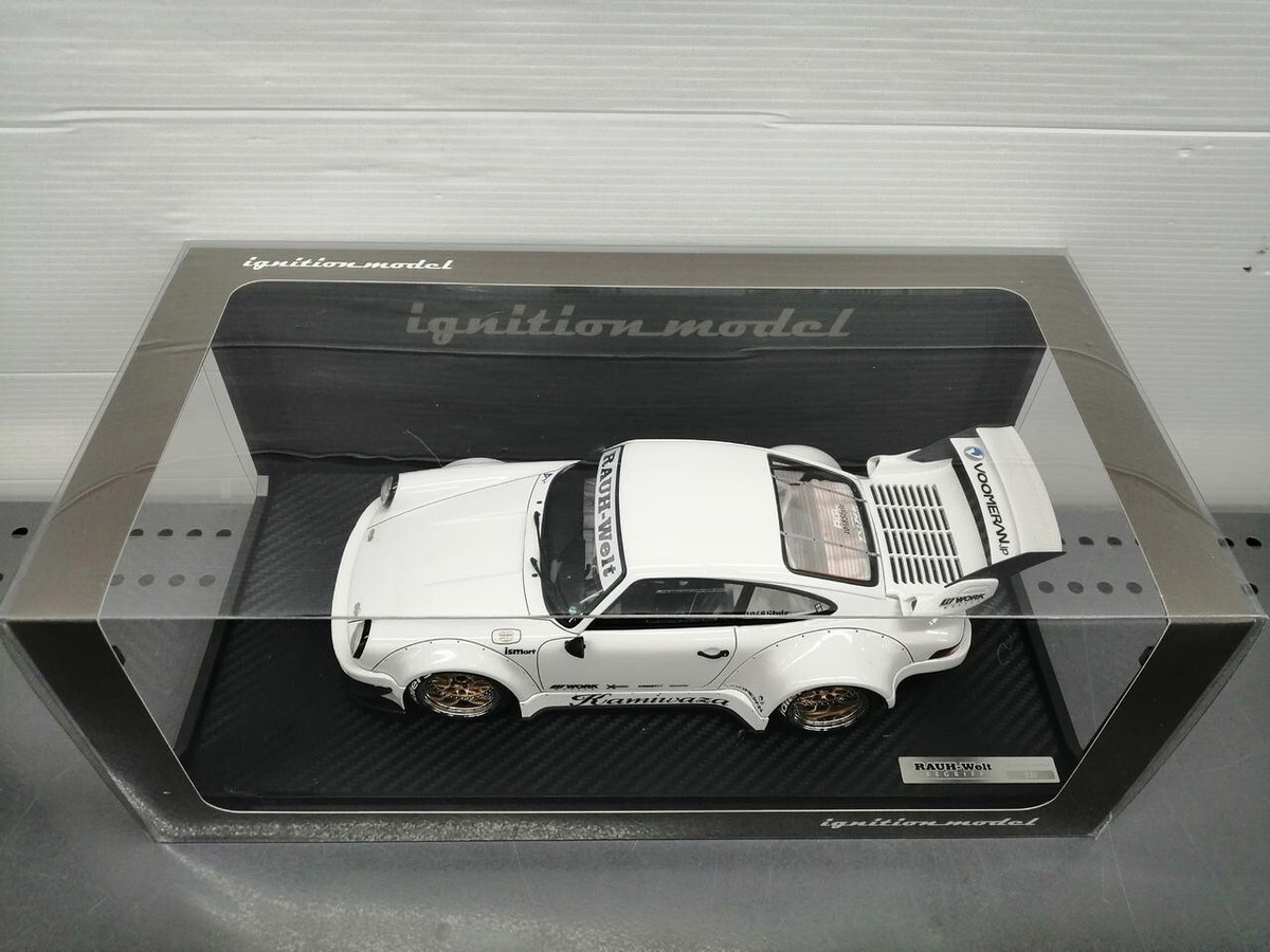 1/18 Ignition Model Porsche RWB 930 Kamiwaza White w/ Box From