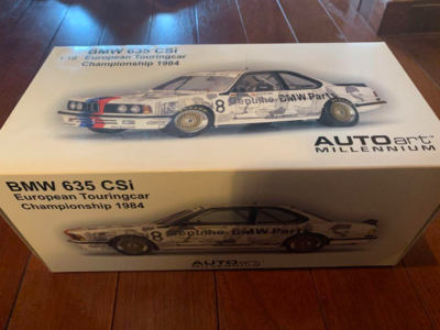 1/18 AUTOart BMW 635 CSi European Touringcar Championship 1984 #8