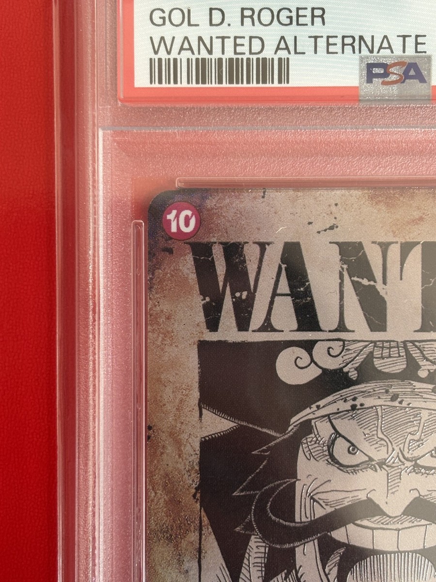 2025 PSA 10 Gol. D. Roger WANTED SP OP09-118 SEC One Piece Card