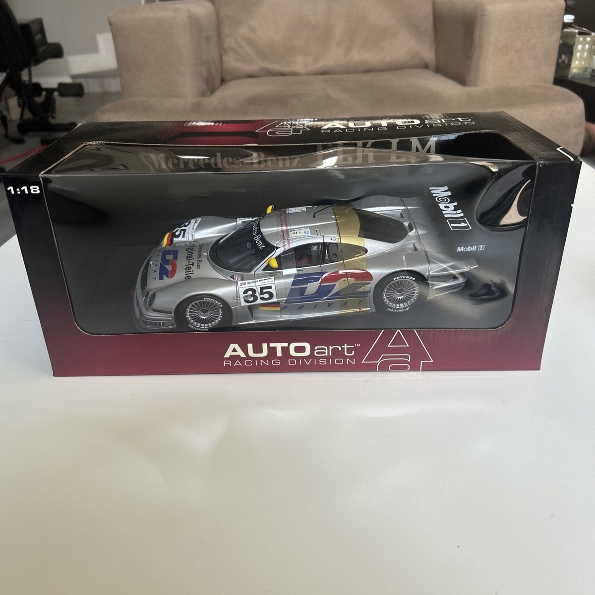 AUTOart Mercedes-Benz 1998 CLK LM 1/18 89831 NEW RARE | eBay