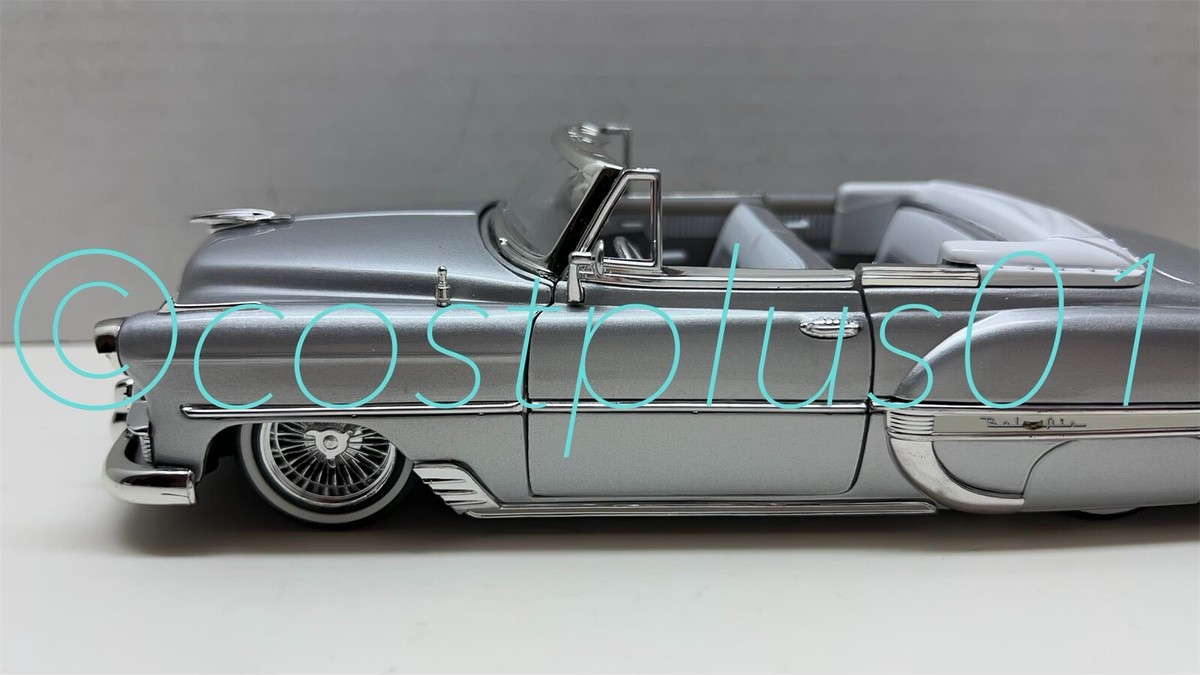 JADA STREET LOW 1953 CHEVY BEL AIR 1:24 SILVER CONVERTIBLE | eBay