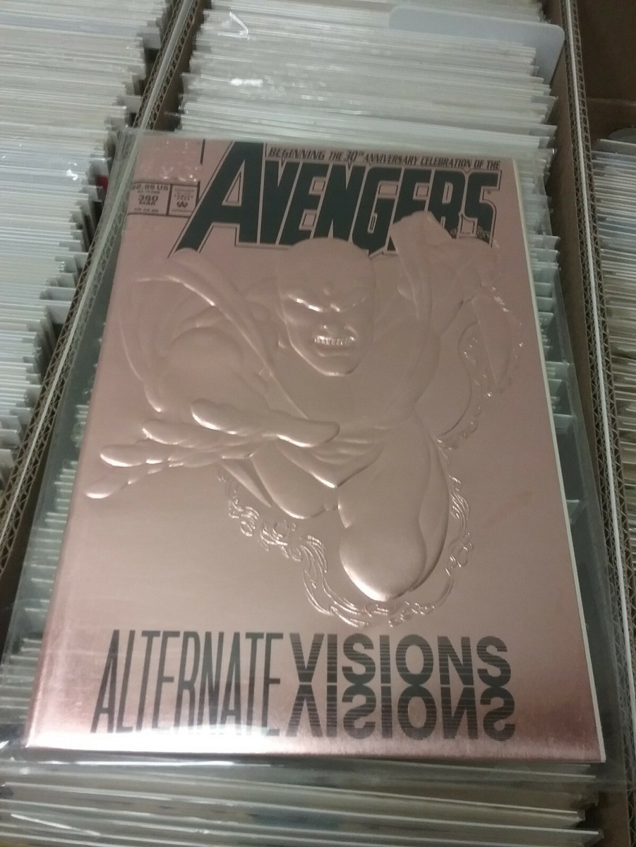 Marvel Avengers #360 Begin 30th Anniversary Alternate Visions | eBay