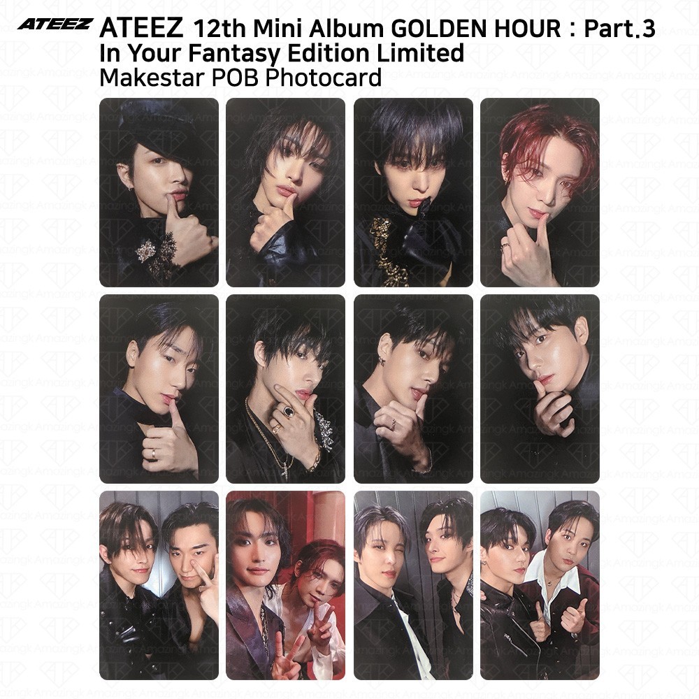 ATEEZ Golden Hour Part.3 In Your Fantasy Edition Limited Makestar