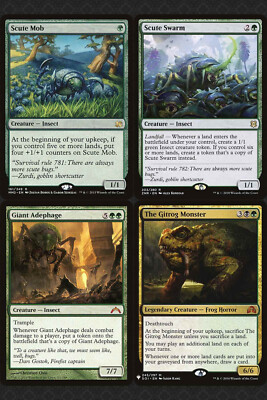 Zask, Skittering Swarmlord Commander Deck Insect Token MTG Magic