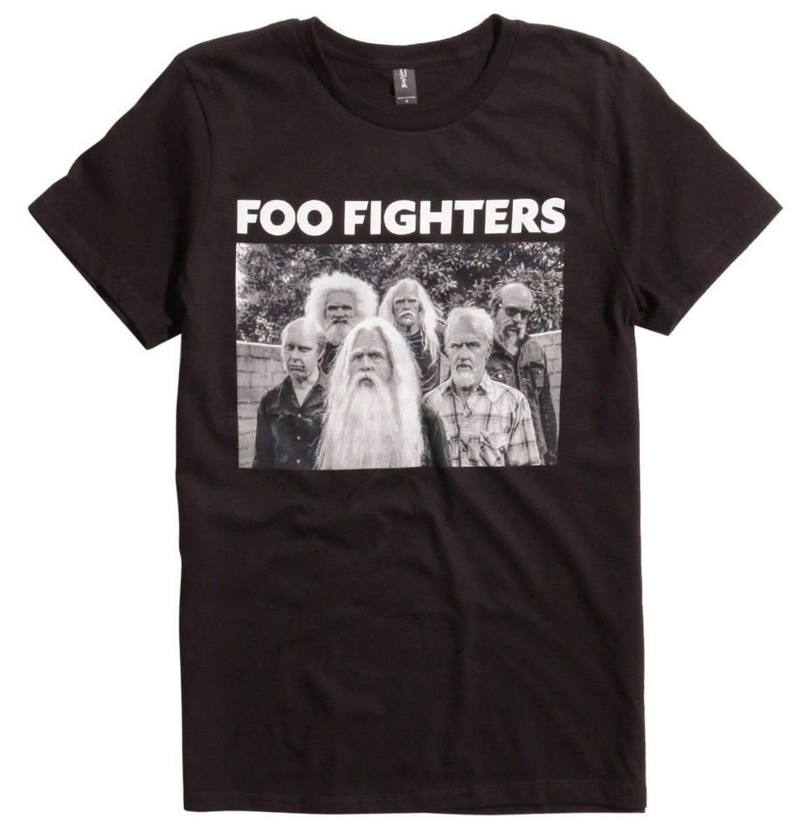 Foo Fighters OLD MEN T-Shirt NEW Dave Grohl Rock Band 100