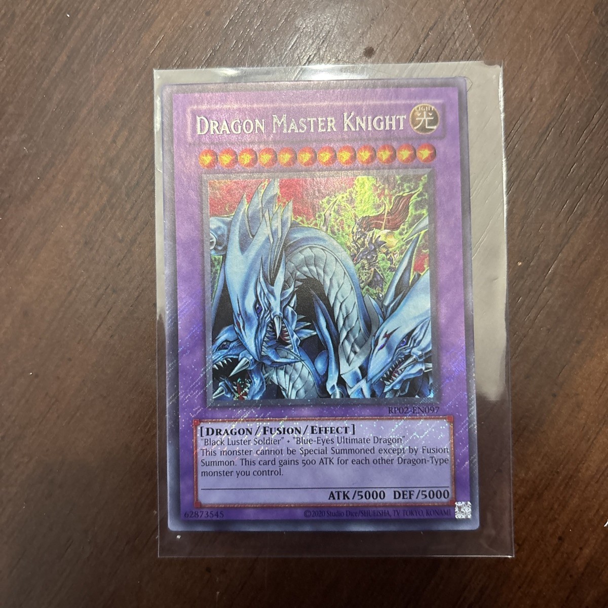 Dragon Master Knight RP02-EN097 Retro Pack 2-Unlimited Edition