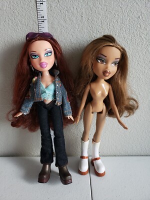 Vintage Bratz Lot Of 2 Wildlife Safari Nevra Wild Wild West Meygan