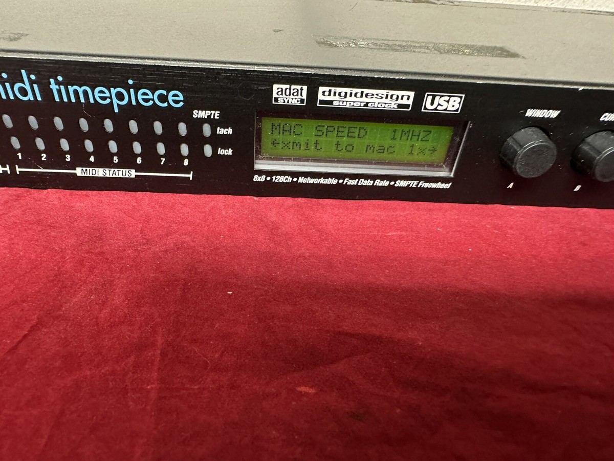 MOTU MIDI TimePiece MTP USB AV Interface Patchbay Synchronizer