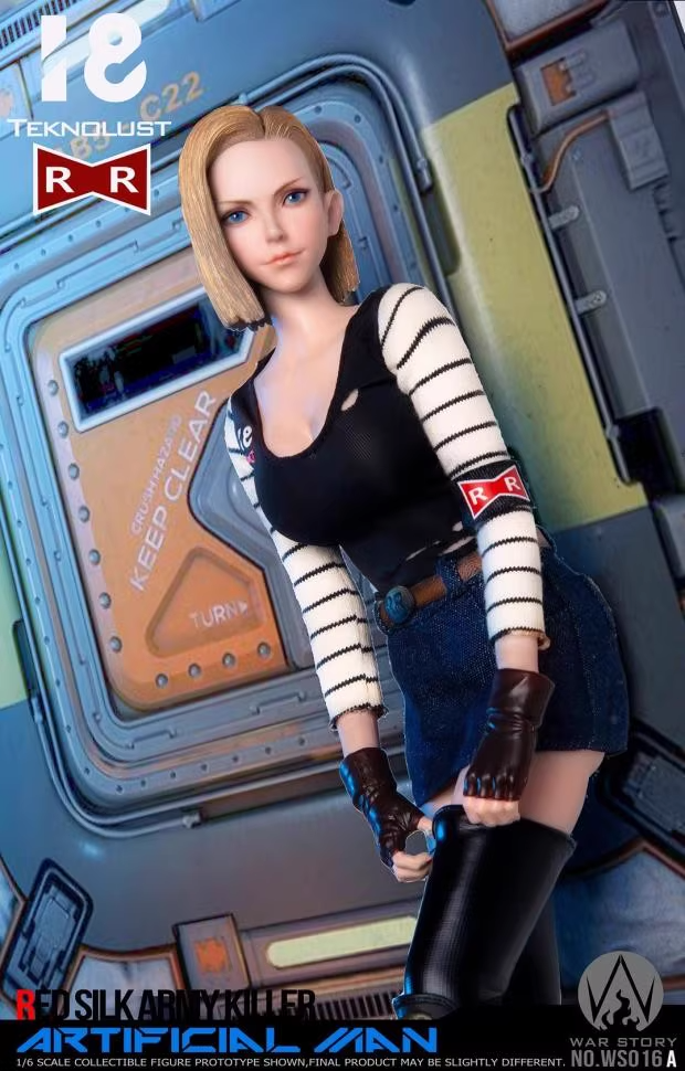 WAR STORY Dragon Ball Android 18 1/6 Female Action Figure WS016A