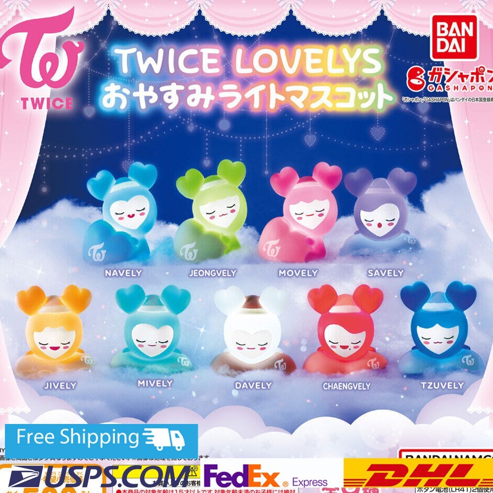 TWICE LOVELYS Good Night Light Mascot Luminous Mini Room Light