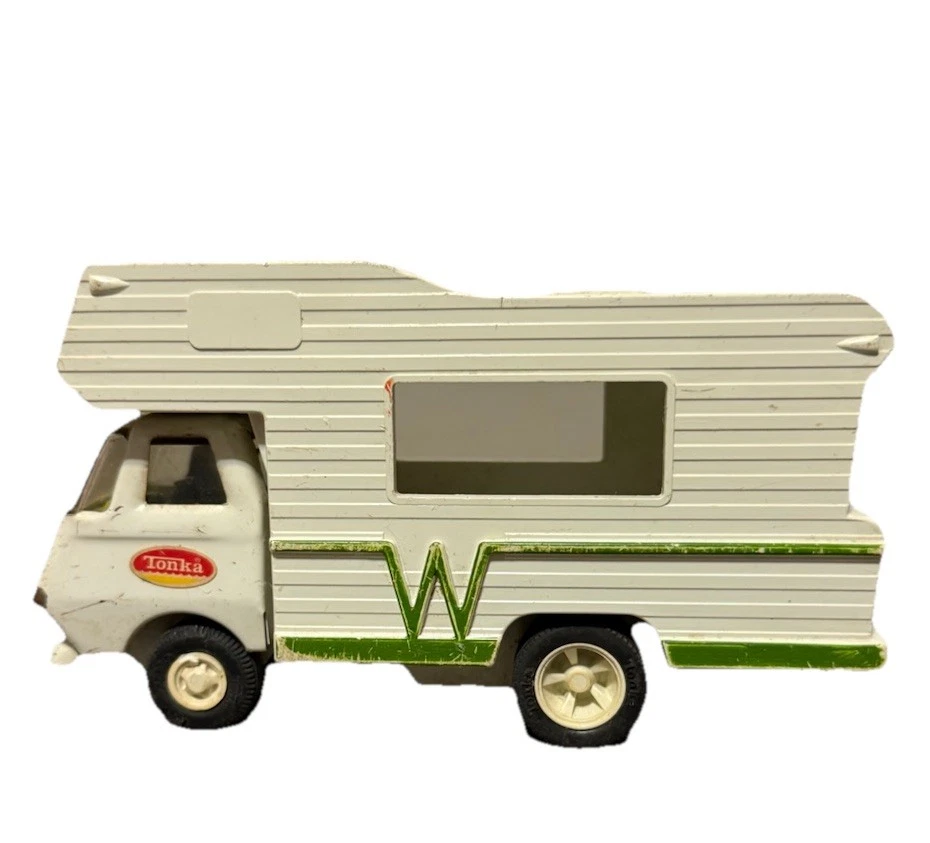 Tonka Green Diecast Motorhomes/Campers Vintage Manufacture Diecast