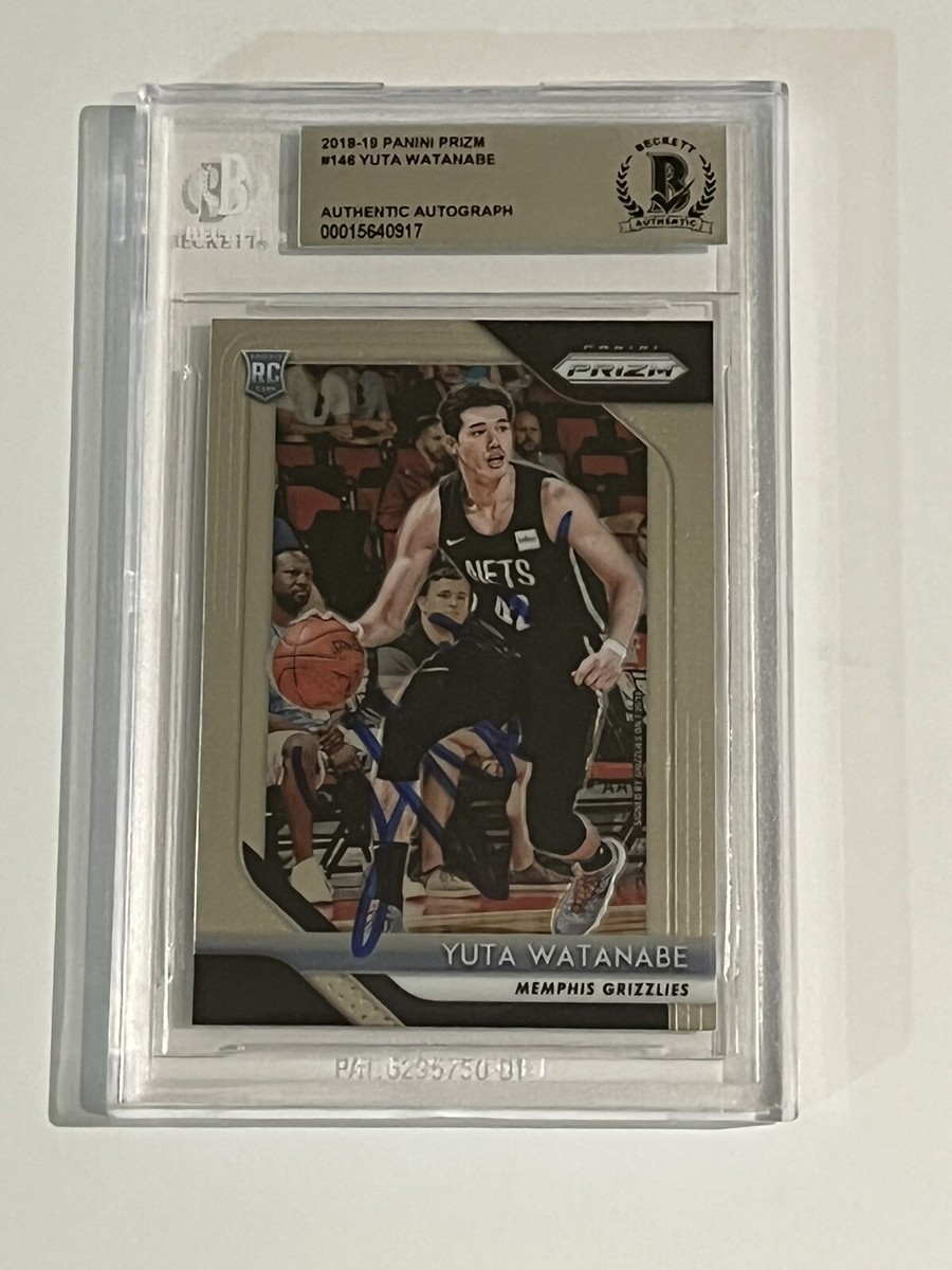 25枚限定Yuta Watanabe RC Auto 渡邊雄太 サイン 25枚限定NBAカード RC