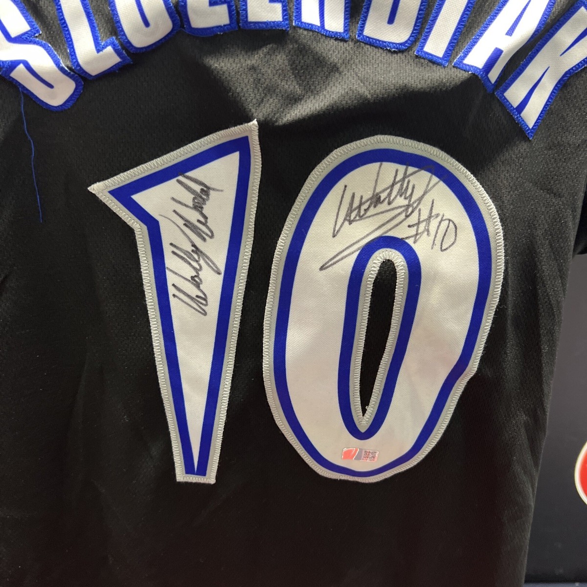 Wally Szczerbiak signed Minnesota Timberwolves jersey “Wally World