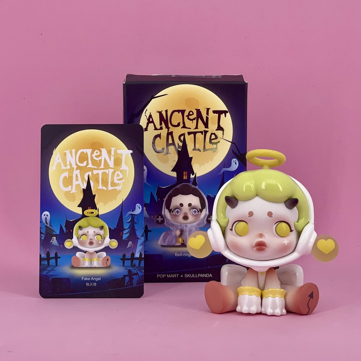 Pop Mart x Skullpanda Ancient Castle Fake Angel Blind Box Mini
